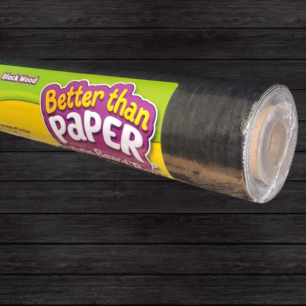 Black Wood Better Than Paper Bulletin Board Rol