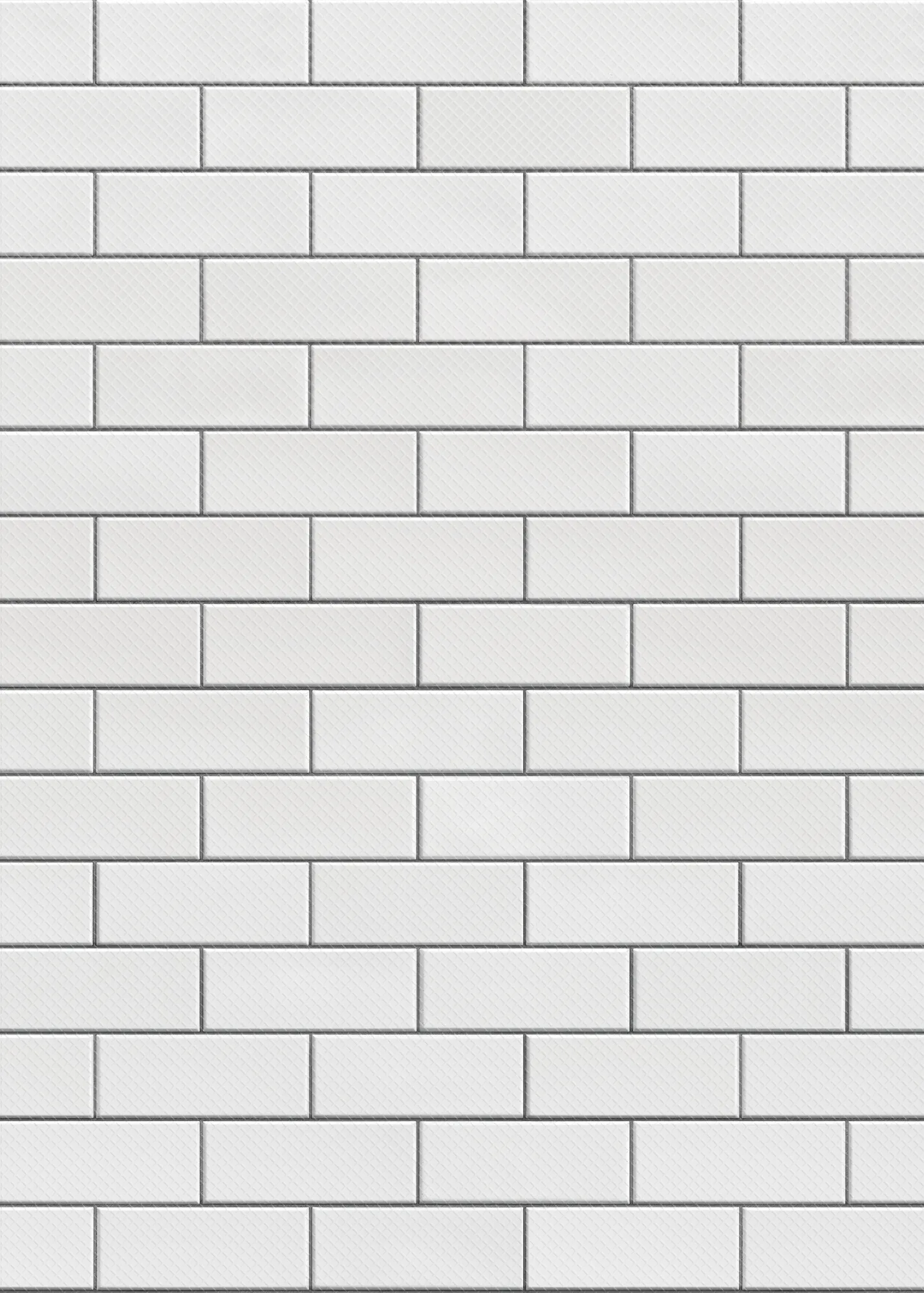 White Subway Tile Better Than Paper Bulletin Board Rol - Image 2