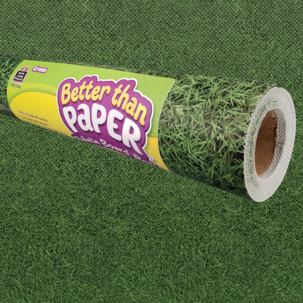 Grass Better Than Paper Bulletin Board Rol