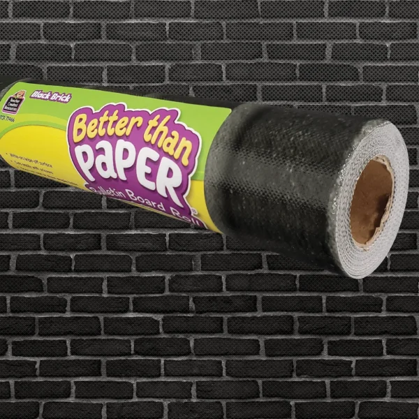 Black Brick Better Than Paper Bulletin Board Rol