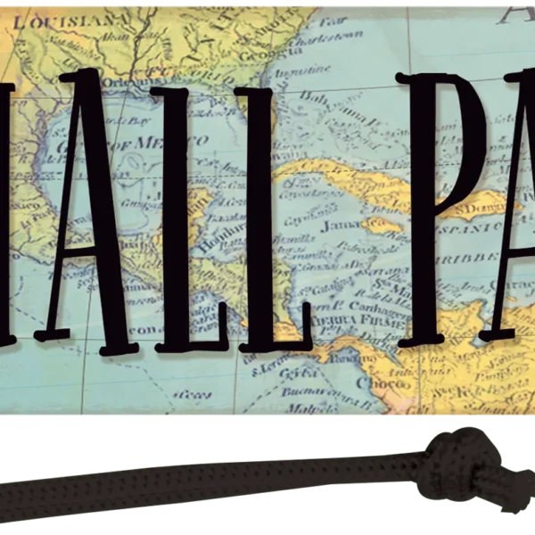 Travel the Map Magnetic Hall Pass