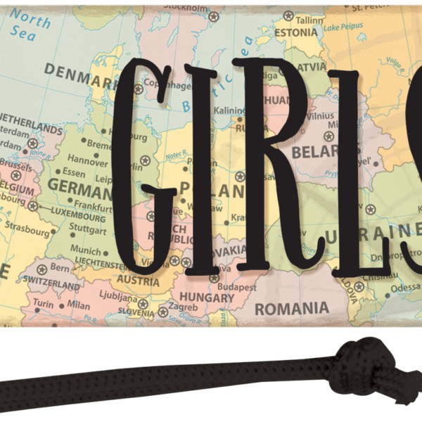 Travel the Map Magnetic Girls Pass