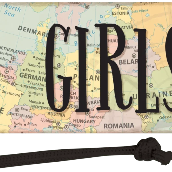 Travel the Map Magnetic Girls Pass