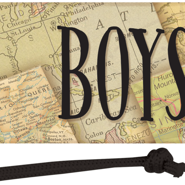 Travel the Map Magnetic Boys Pass