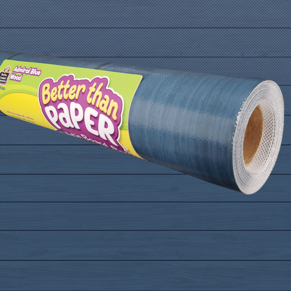 Admiral Blue Wood Better Than Paper Bulletin Board Rol