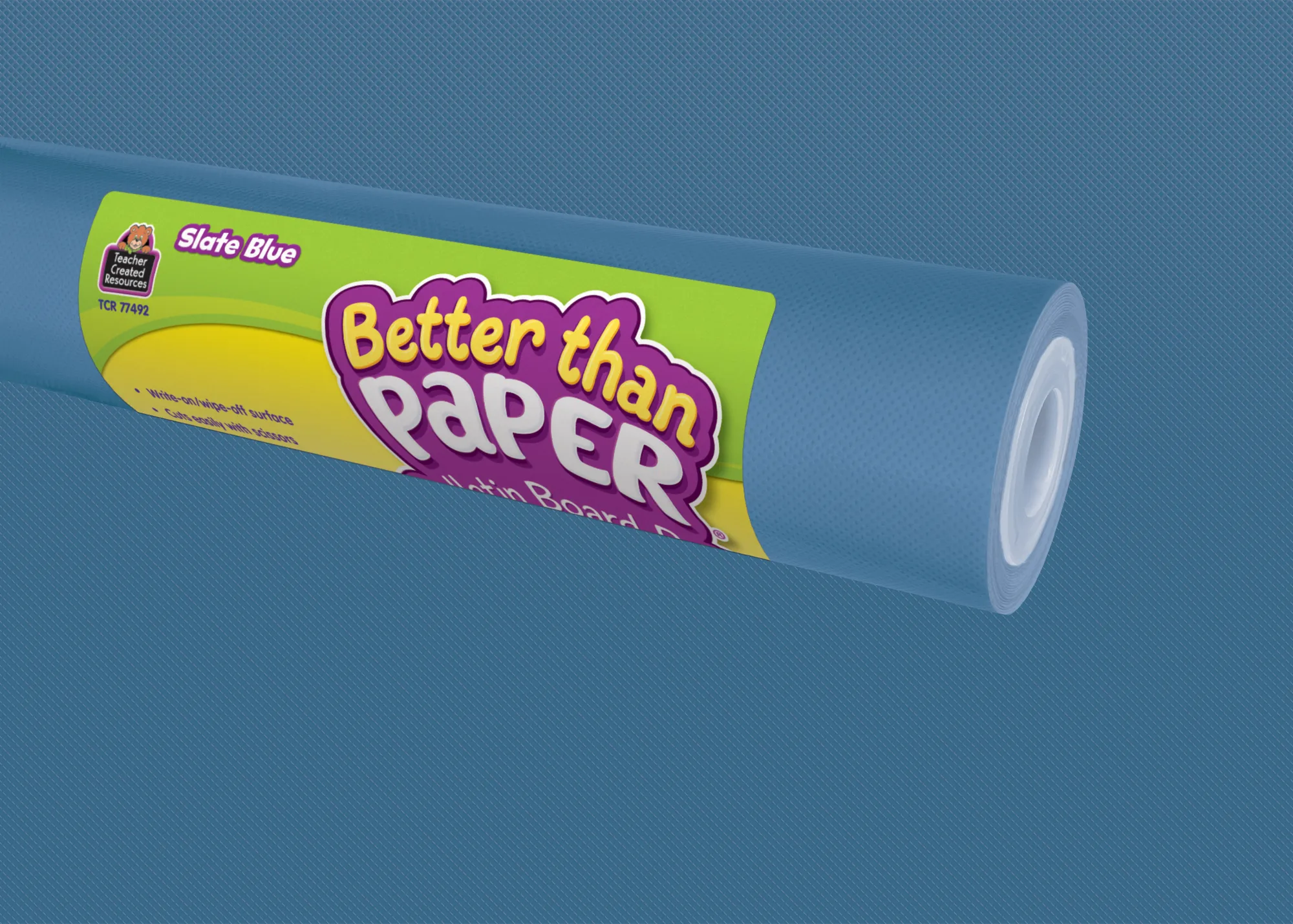 Slate Blue Better Than Paper Bulletin Board Rol