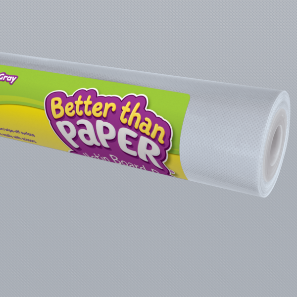 Gray Better Than Paper Bulletin Board Rol