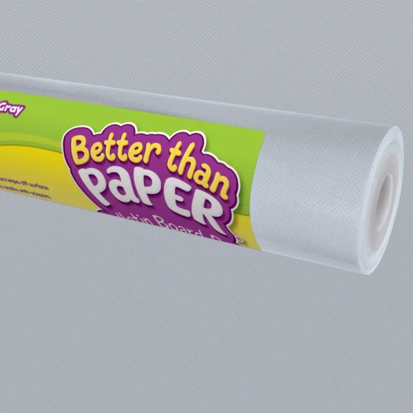 Gray Better Than Paper Bulletin Board Rol