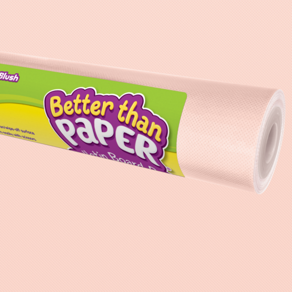 Blush Better Than Paper Bulletin Board Rol