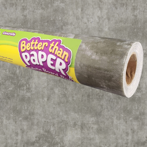 Concrete Better Than Paper Bulletin Board Rol