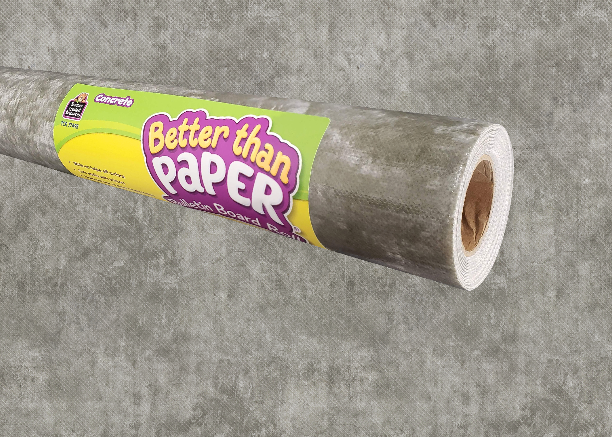 Concrete Better Than Paper Bulletin Board Rol