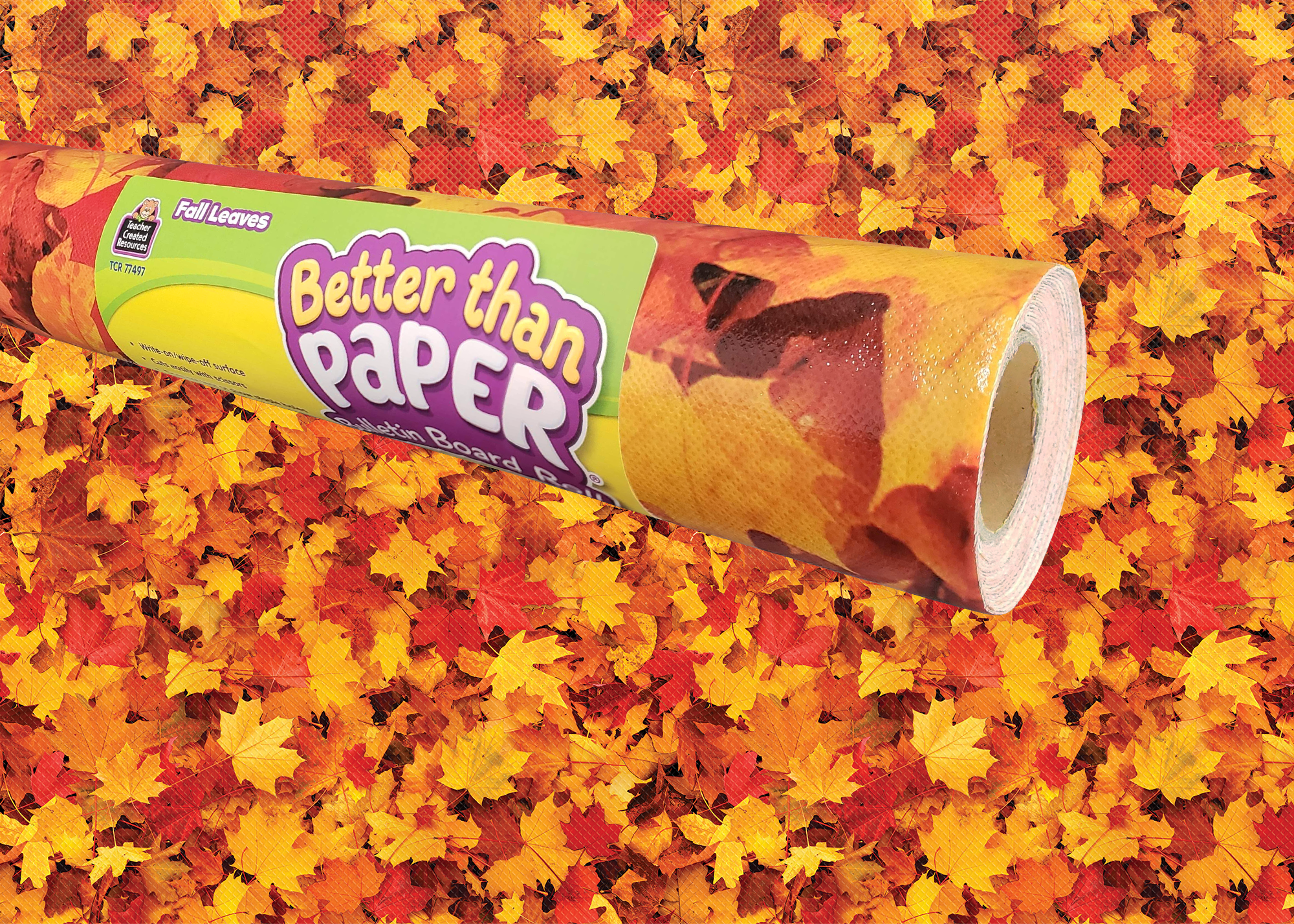 Fall Leaves Better Than Paper Bulletin Board Rol