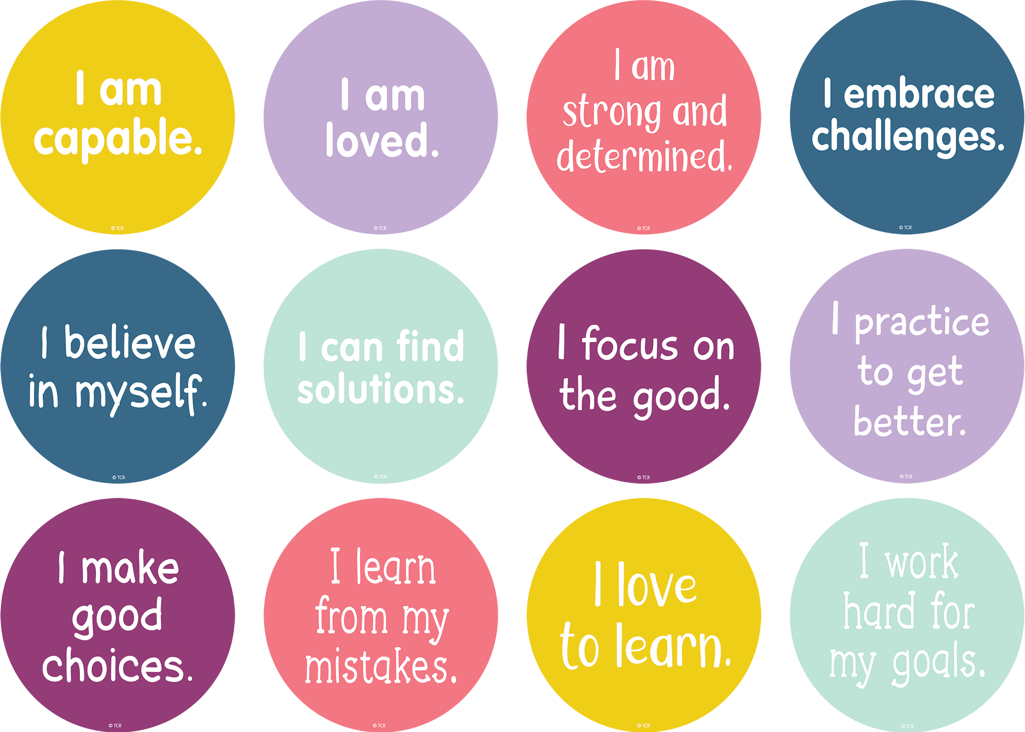 Spot On Carpet Markers Positive Mindset - "