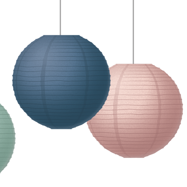 Oh Happy Day 8" Hanging Paper Lanterns