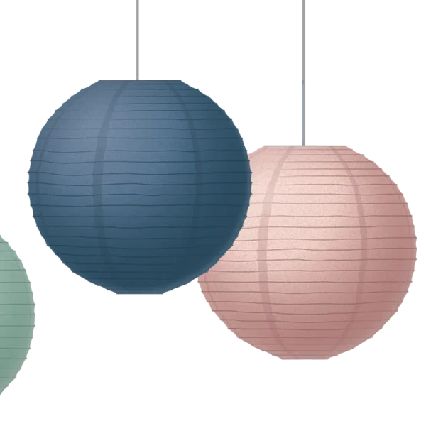 Oh Happy Day 8" Hanging Paper Lanterns