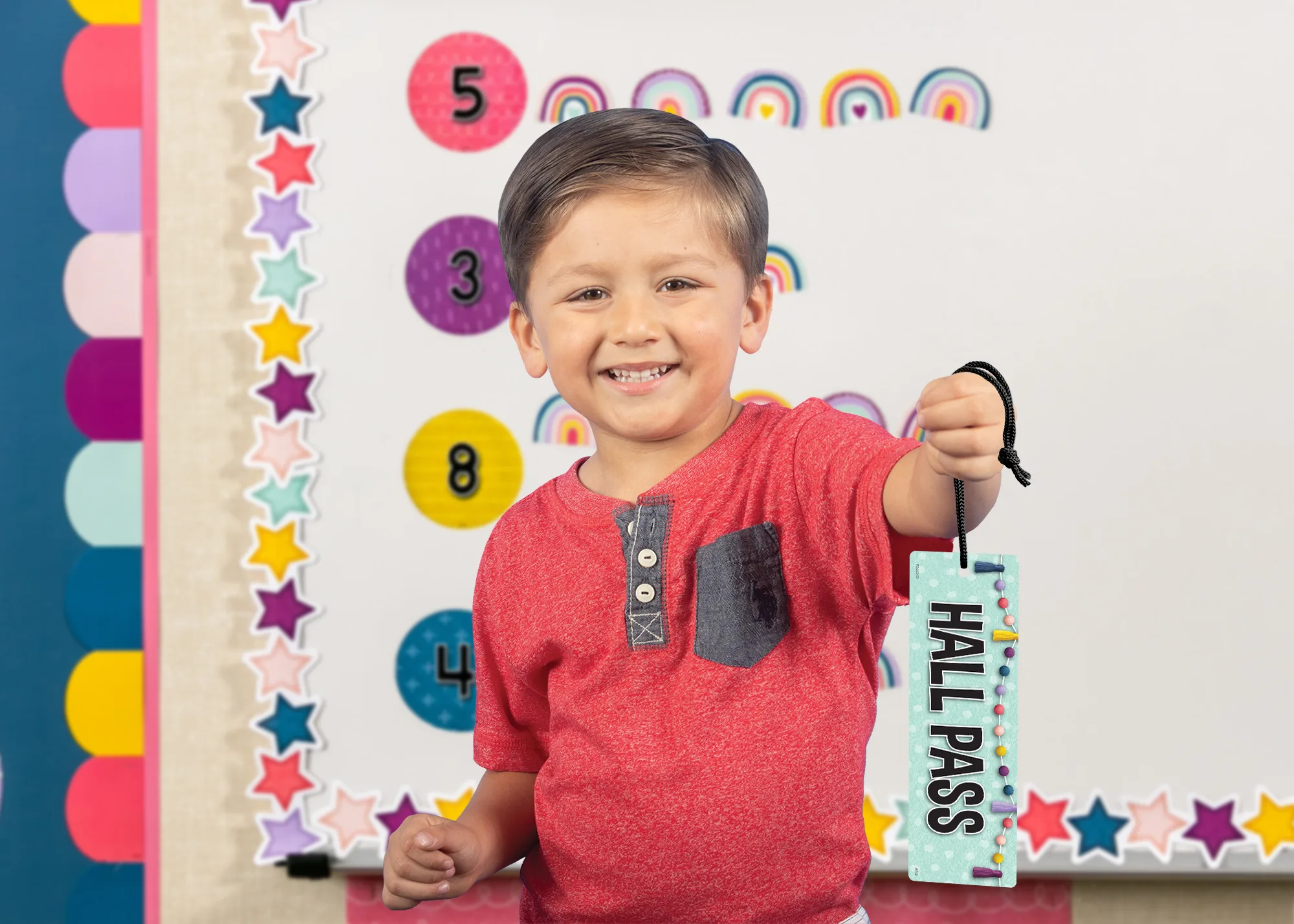 Oh Happy Day Magnetic Hall Pass - Image 2