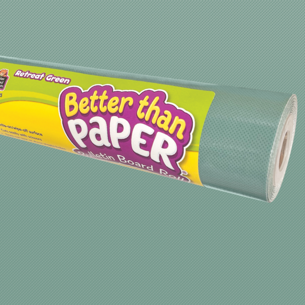 Retreat Green Better Than Paper Bulletin Board Rol