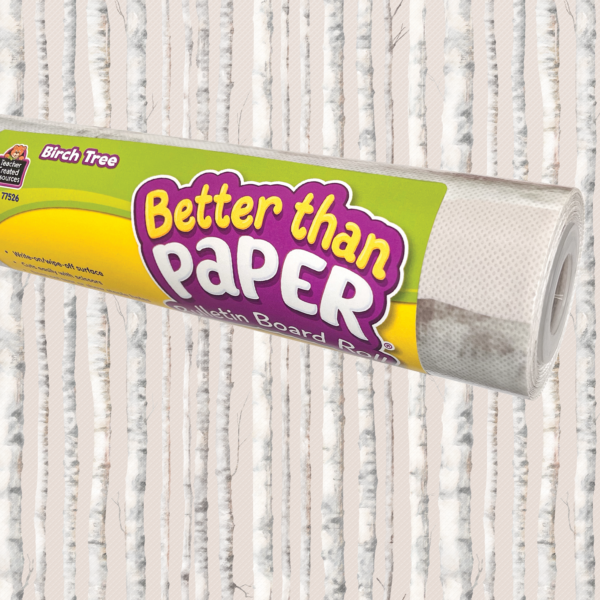 Birch Trees Better Than Paper Bulletin Board Rol
