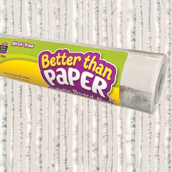 Birch Trees Better Than Paper Bulletin Board Rol