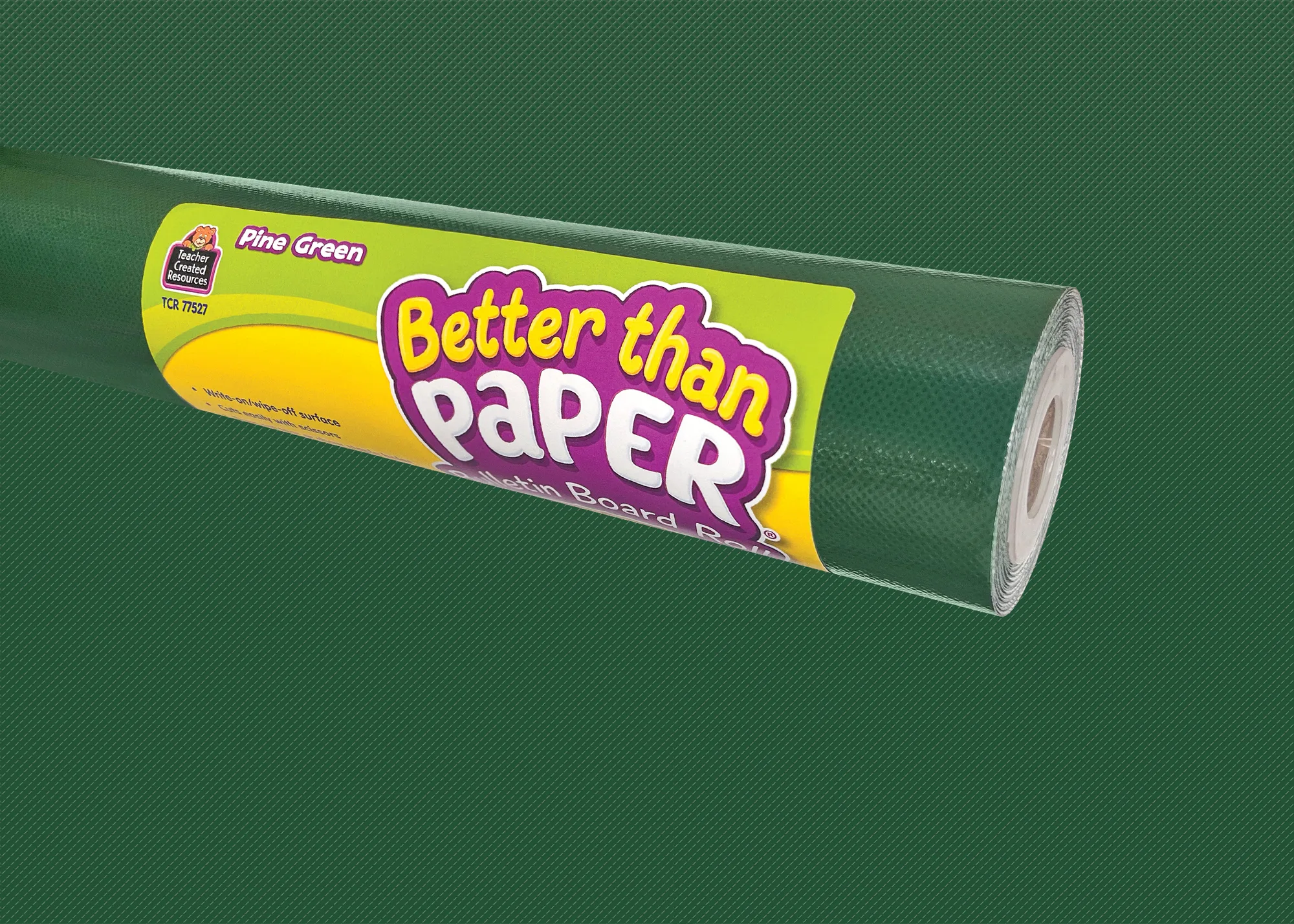 Pine Green Better Than Paper Bulletin Board Rol