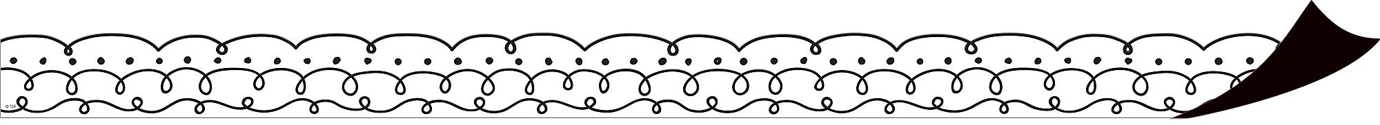 Squiggles and Dots Magnetic Border - Image 2
