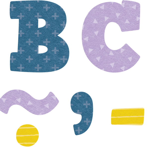 Oh Happy Day Bold Block 3" Magnetic Letters
