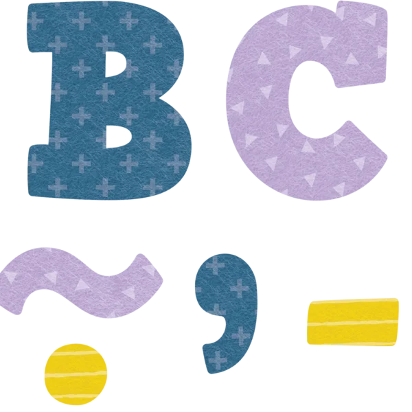 Oh Happy Day Bold Block 3" Magnetic Letters