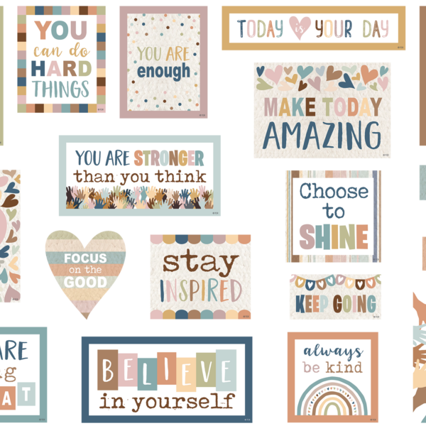 Everyone is Welcome Magnetic Positive Sayings