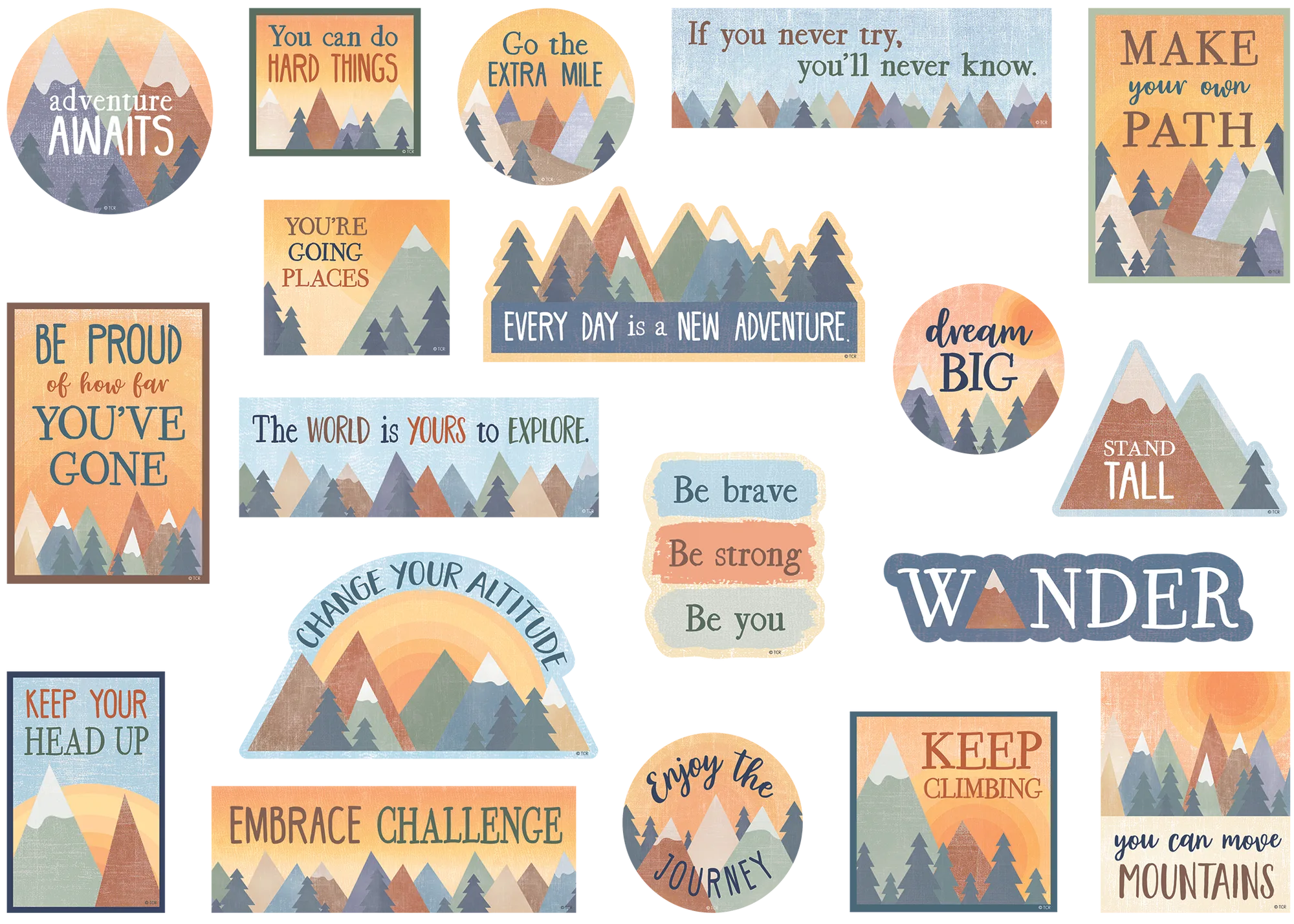 Moving Mountains Magnetic Positive Sayings