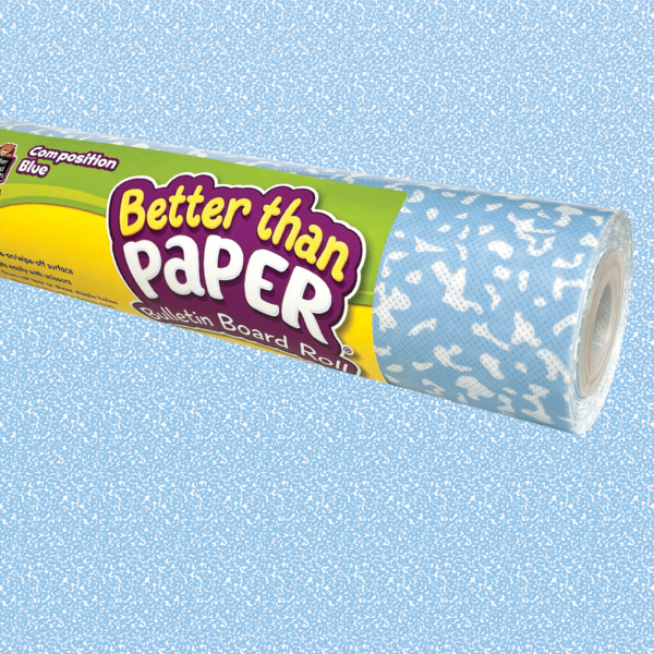 Composition Blue Better Than Paper Bulletin Board Rol