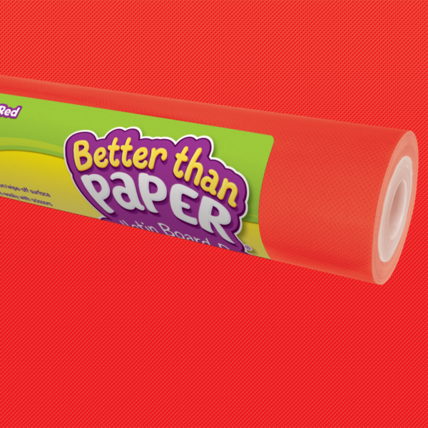 Red Better Than Paper Bulletin Board Rol