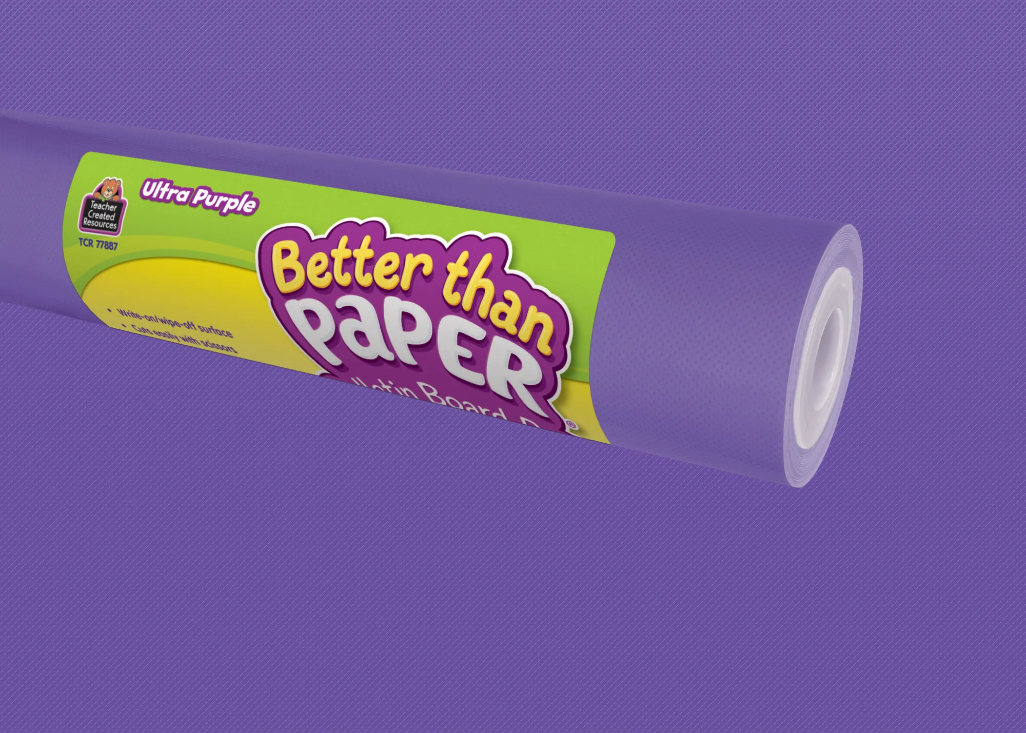 Ultra Purple Better Than Paper Bulletin Board Rol