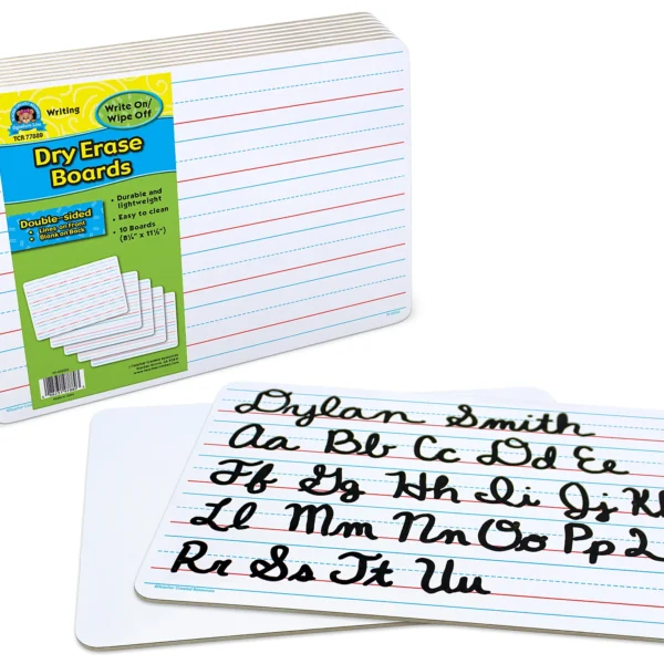 Double-Sided Writing Dry-Erase Boards