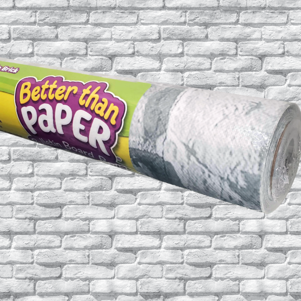 White Brick Better Than Paper Bulletin Board Rol