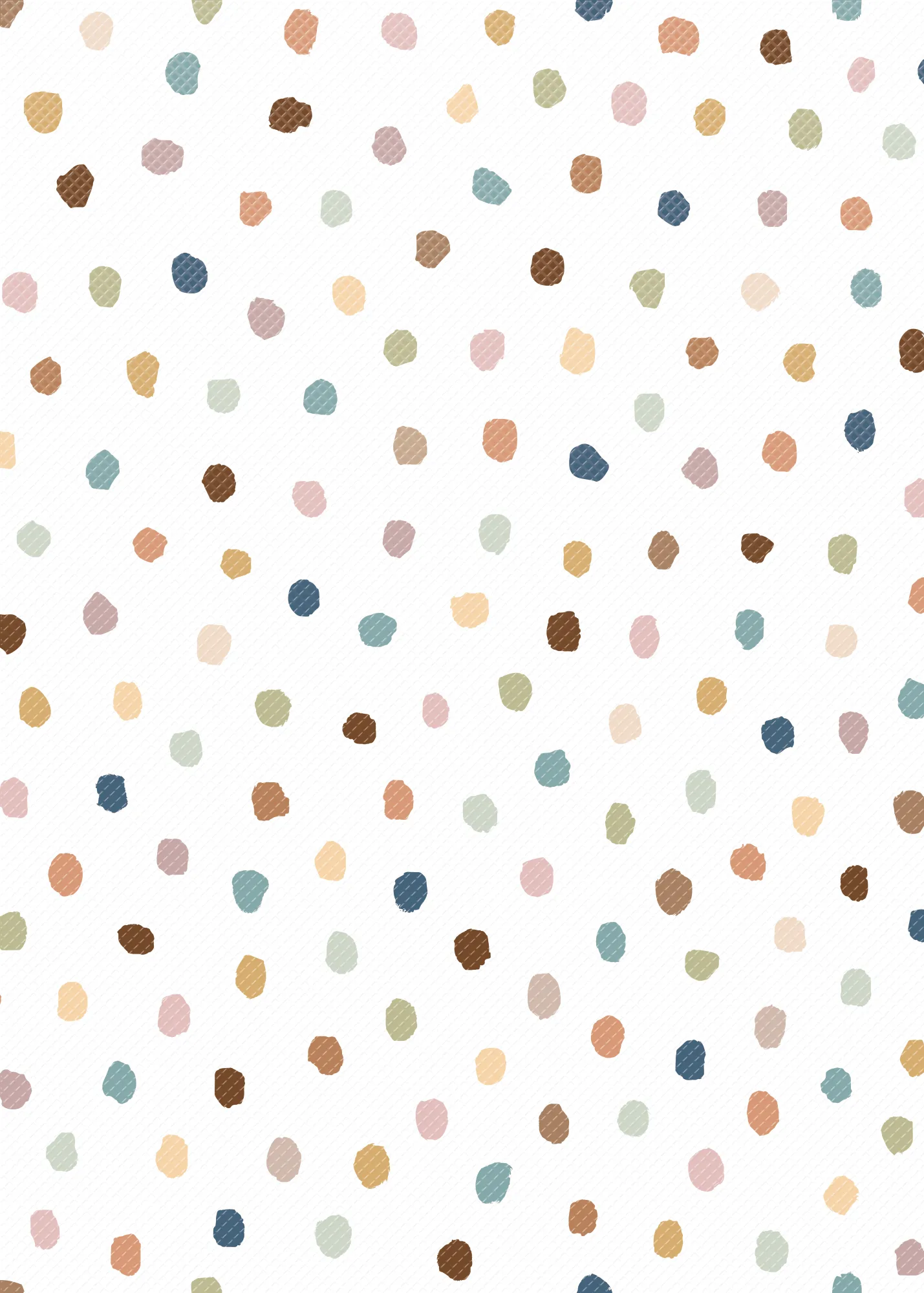 Everyone is Welcome Painted Dots Better Than Paper Bulletin Board Rol - Image 2
