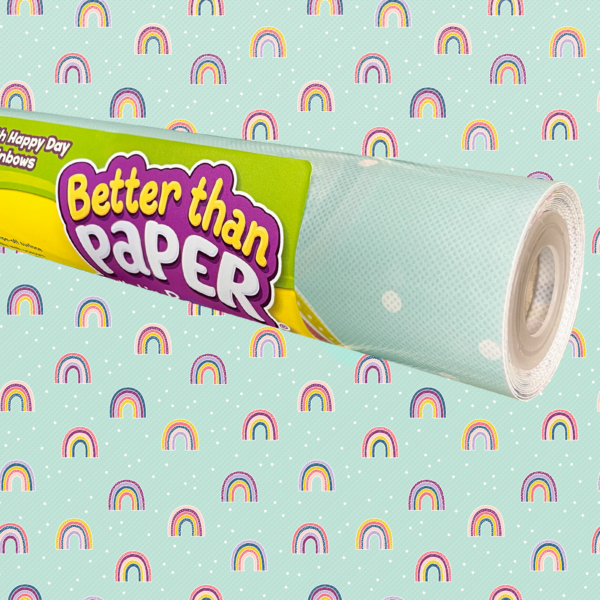 Oh Happy Day Rainbows Better Than Paper Bulletin Board Rol