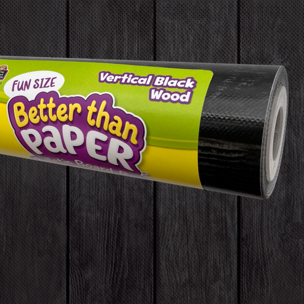 Fun Size Vertical Black Wood Better Than Paper Bulletin Board Rol