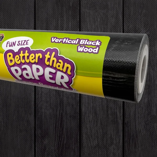 Fun Size Vertical Black Wood Better Than Paper Bulletin Board Rol
