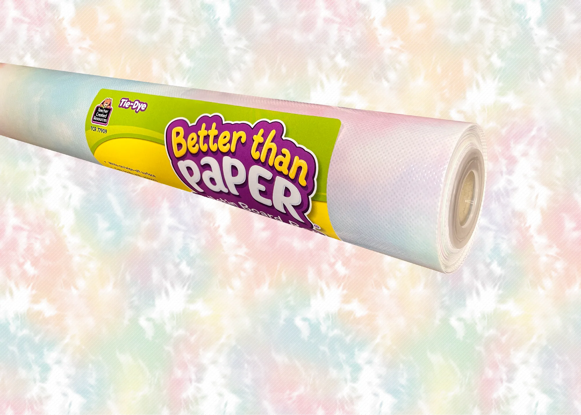 Tie-Dye Better Than Paper Bulletin Board Rol