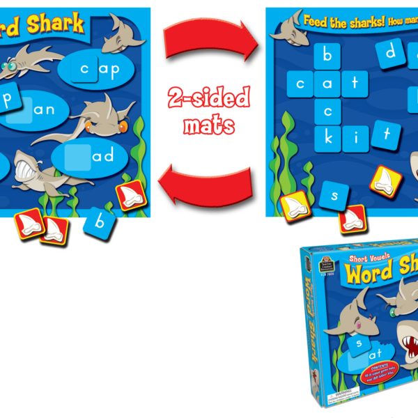 Word Shark: Short Vowels Game