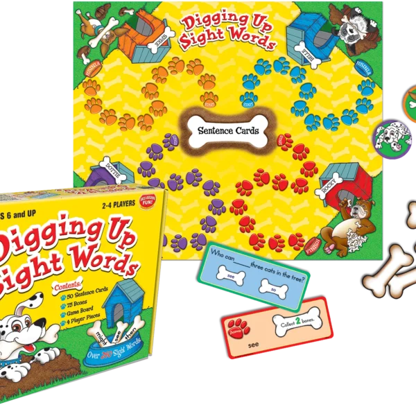 Digging Up Sight Words Game