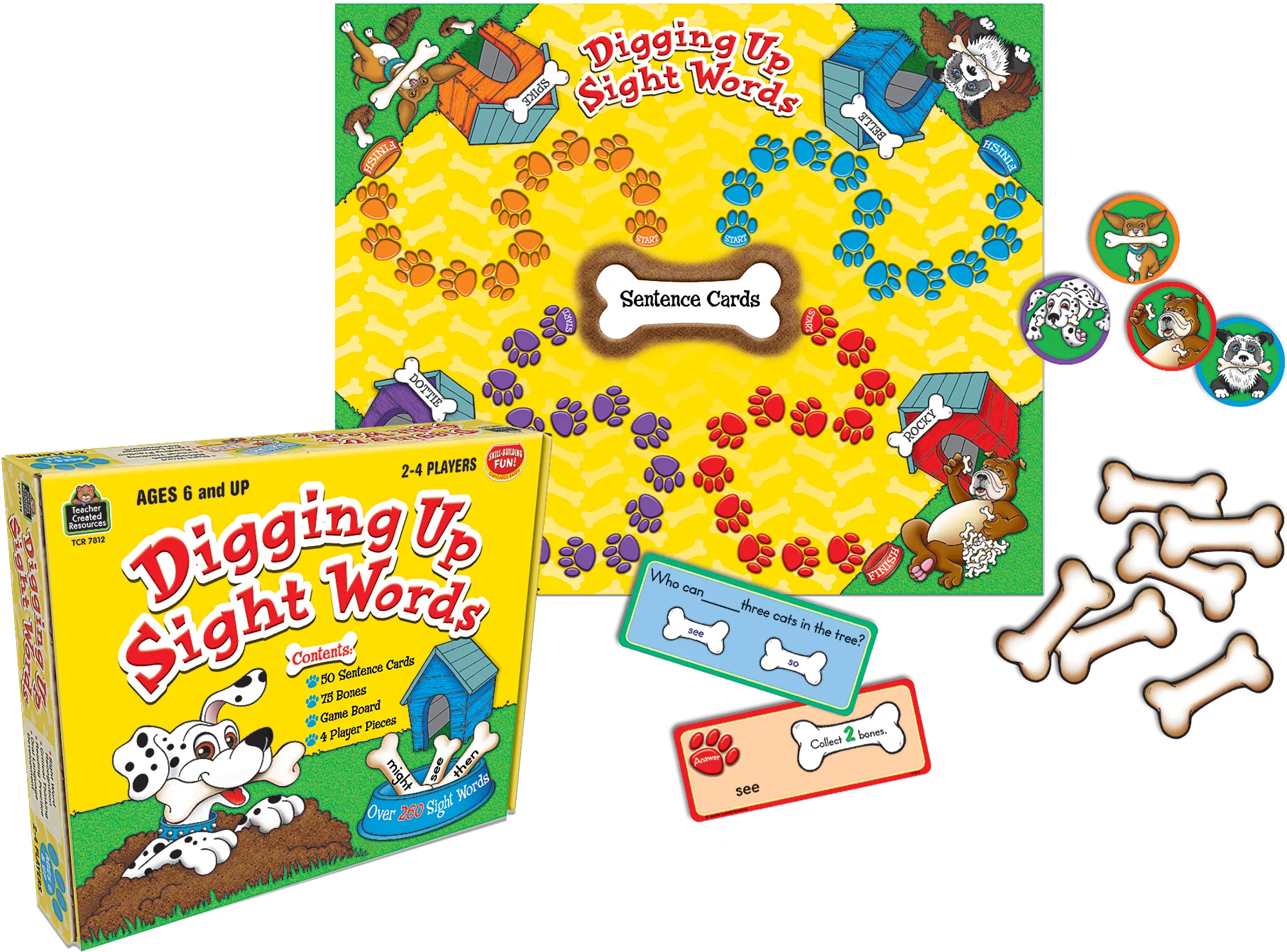 Digging Up Sight Words Game