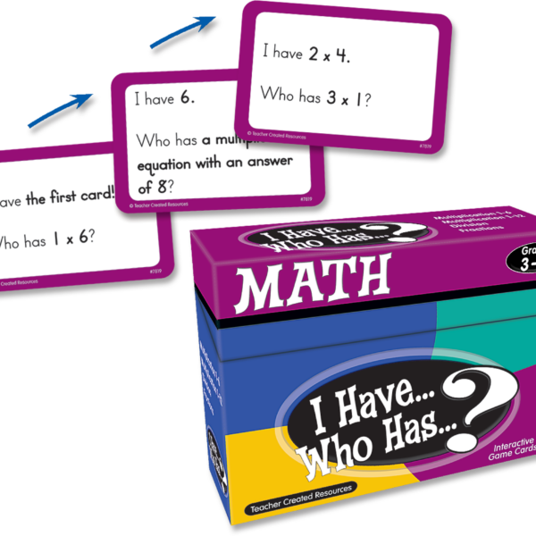 I Have... Who Has...? Math Game (Gr. 3-4)
