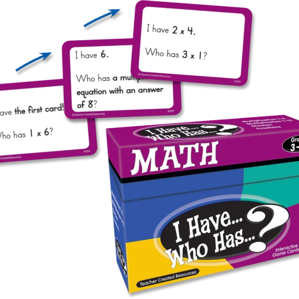 I Have... Who Has...? Math Game (Gr. 3-4)
