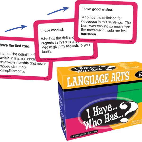 I Have... Who Has...? Language Arts Game (Gr. 5-6)