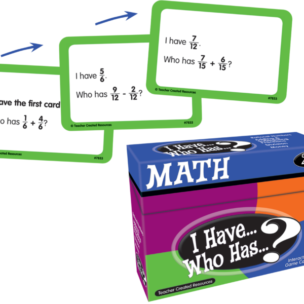 I Have... Who Has...? Math Game (Gr. 4-5)