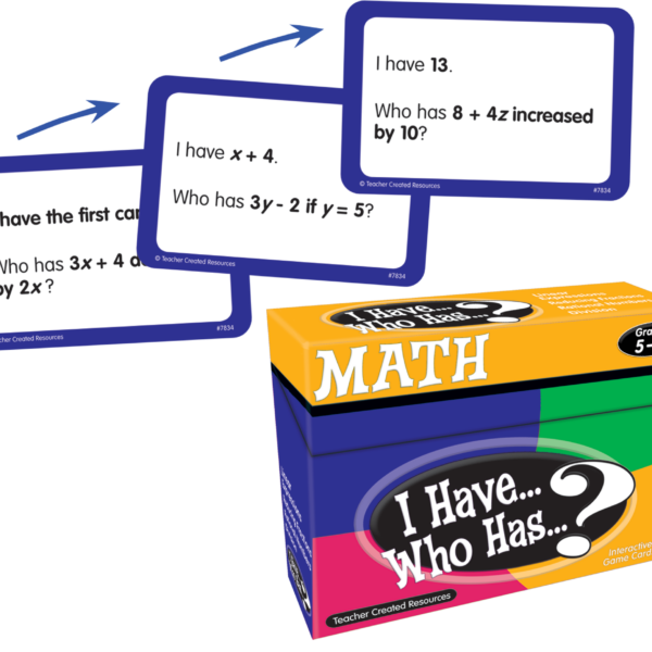 I Have... Who Has...? Math Game (Gr. 5-6)