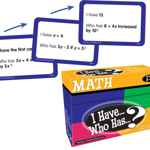 I Have... Who Has...? Math Game (Gr. 5-6)