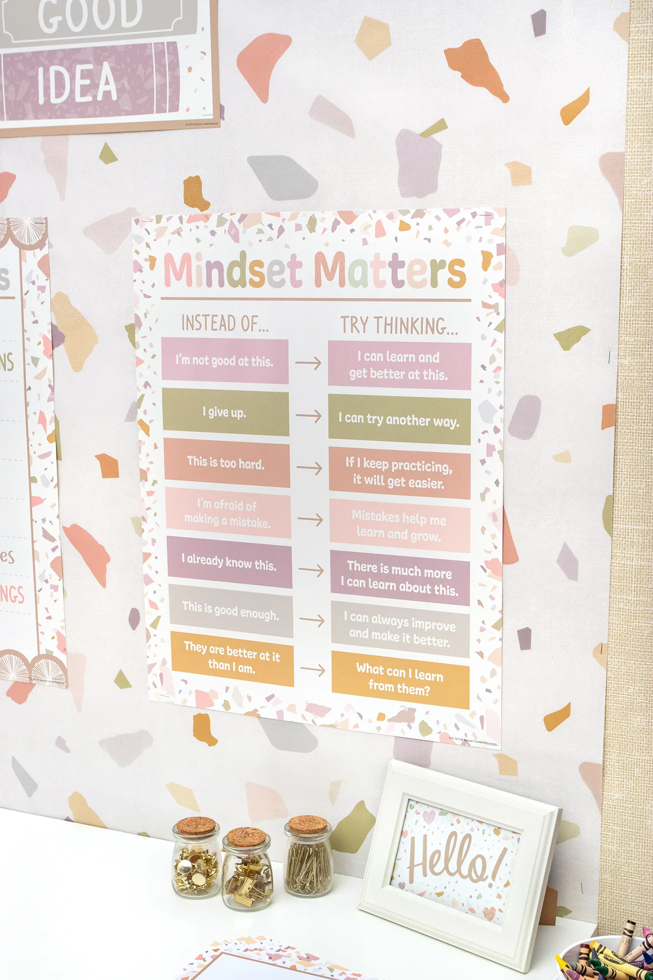 Terrazzo Tones Mindset Matters Chart - Image 2