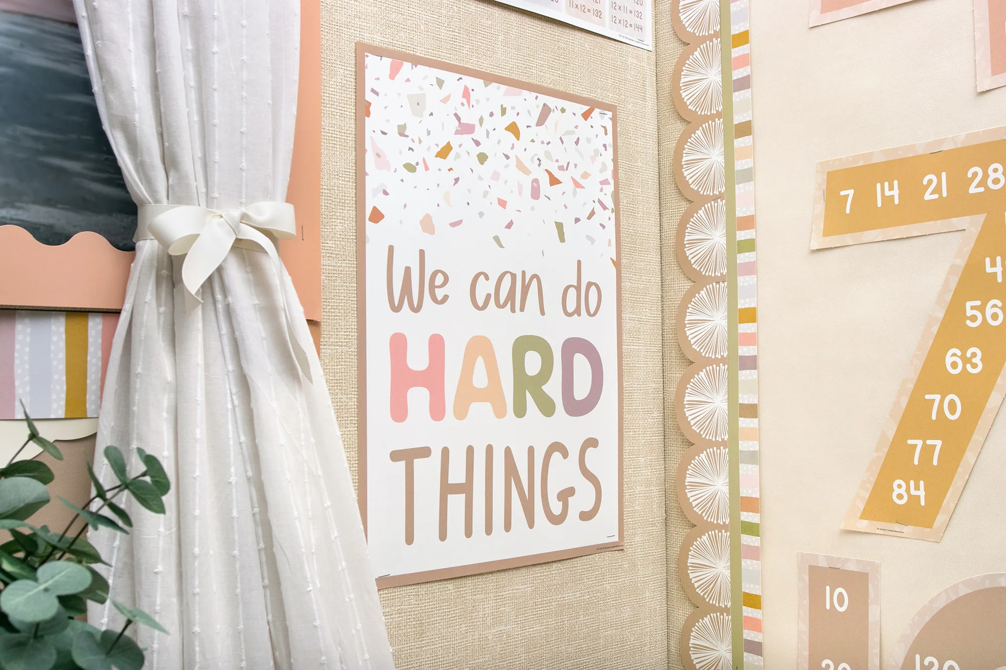 We Can Do Hard Things Positive Poster - Image 2